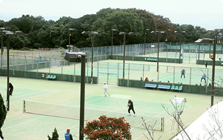 島原市総合運動公園　テニスコート
