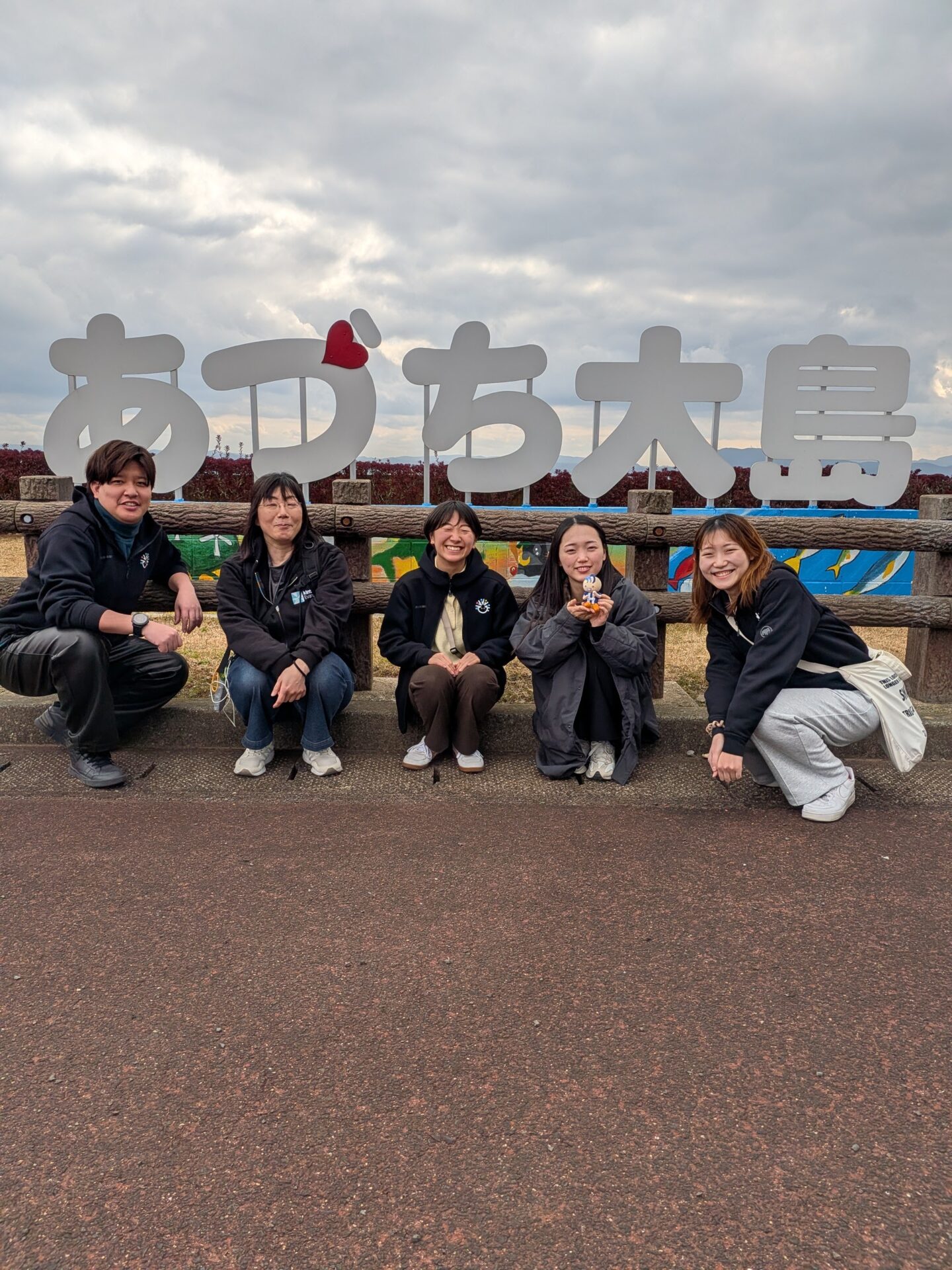 平戸市の離島・的山大島のようす